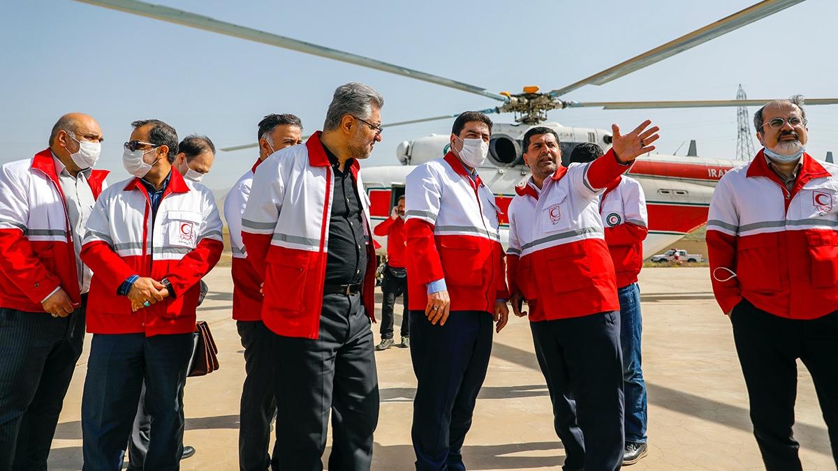 رئیس جمعیت هلال‌احمر از 6 پایگاه اقماری بازدید کرد/ دکتر همتی: گزارش وضع انبارها به رئیس‌جمهوری ارائه می‌شود/شارژ انبارها و نوسازی ناوگان امدادی ضروری است/به هزارمیلیاردتومان اعتبار نیاز داریم